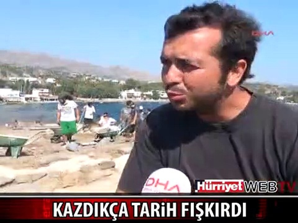 BODRUM'DA ORTAYA ÇIKTI