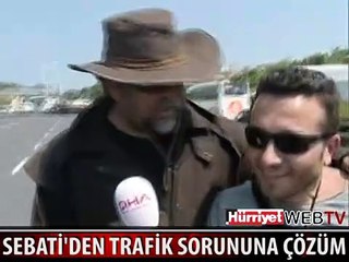 SEBATİ KARAKURT'TAN TRAFİĞE KESİN ÇÖZÜM ÖNERİSİ