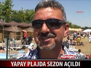 ESKİŞEHİR’DE PLAJ SEZONU AÇILDI