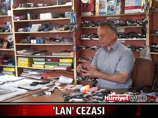 MÜŞTERİSİNE 'LAN' DEDİ CEZAYI YEDİ