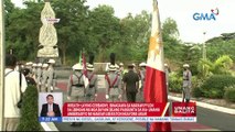 Wreath-Laying Ceremony, isinagawa sa Marawi Pylon sa Libingan ng mga Bayani bilang paggunita sa ika-limang annibersaryo ng Marawi Liberation ngayong araw | UB