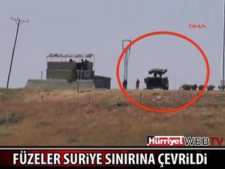 STİNGER FÜZELERİNİN NAMLULARI SURİYE'YE ÇEVRİLDİ