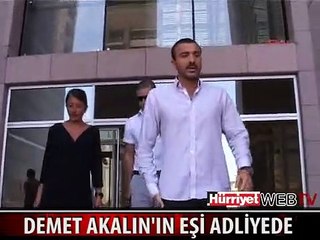 DEMET AKALIN'IN EŞİ ADLİYEDE
