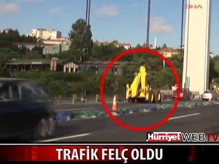 İSTANBUL'DA TRAFİK ÇİLESİ