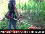 PKK'YA OPERASYONUN HELİKOPTER GÖRÜNTÜLERİ