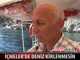 MARMARİS'TE DENİZE GİRENLER KAŞINIYOR