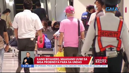 Ilang biyahero, maagang uuwi sa probinsya para sa Undas | UB