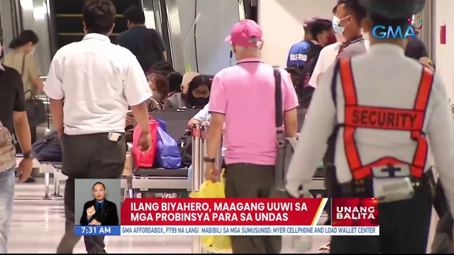 Ilang biyahero, maagang uuwi sa probinsya para sa Undas | UB