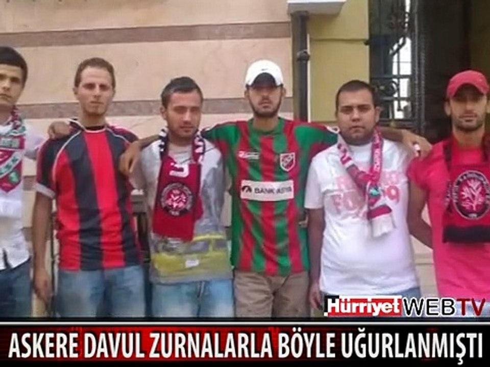 ŞEHİDİ DAVUL ZURNAYLA ASKERE UĞURLAMIŞLARDI