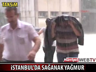 İSTANBUL YAĞMURA TESLİM