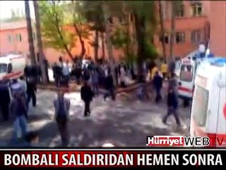 BOMBALI SALDIRIDAN HEMEN SONRA ÇEKİLDİ