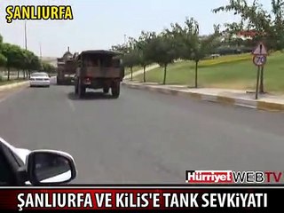 SINIRA TANK SEVKİYATI