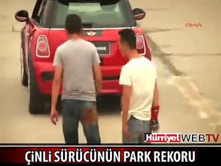 ÇİNLİ SÜRÜCÜ BÖYLE REKOR KIRDI