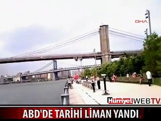 ÜNLÜ BROOKLYN KÖPRÜSÜ'NÜN O ANDAKİ HALİ
