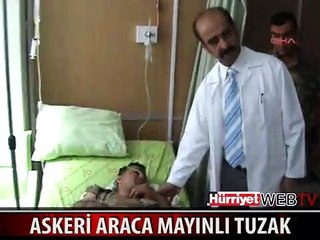KAHRAMANMARAŞ'TA MAYIN TUZAĞI 3 ASKER YARALI