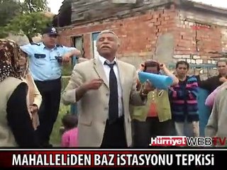 KIRIKKALE'DE MAHALLELİ SOKAĞA DÖKÜLDÜ