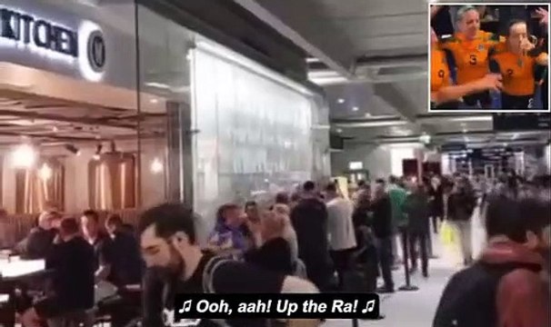 Video showing group of passengers at Dublin Airport singing pro-IRA chant is condemned as 'disgraceful' by politicians