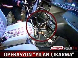 İSTANBUL'UN GÖBEĞİNDE YILAN OPERASYONU