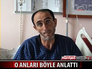 AYI, TAŞ ATARAK YARALADI