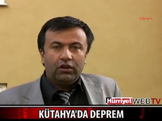 KÜTAHYA'DA 5.1 ŞİDDETİNDE DEPREM