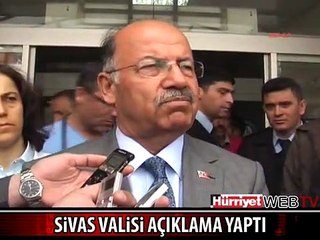 SİVAS VALİSİ "BOZUK SÜT" DEDİ