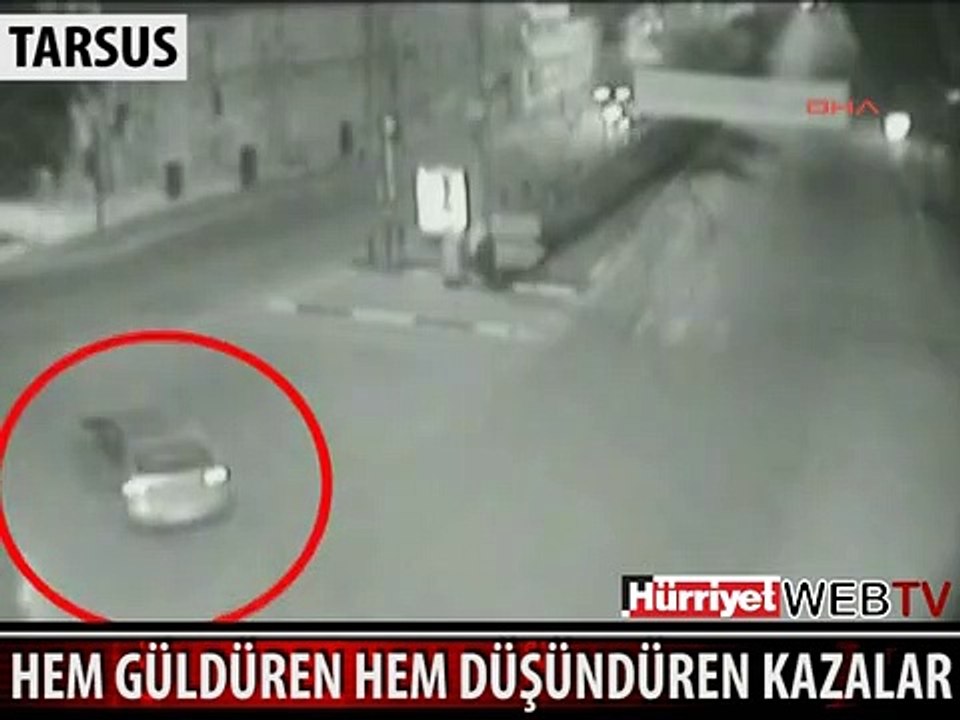MERSİN'DE MOBESE'YE YANSIYAN O KAZALAR