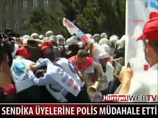 ANKARA SIHHİYE MEYDANI'NDA OLAYLAR ÇIKTI