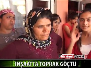 İNŞAATTA TOPRAK GÖÇTÜ 1 İŞÇİ HAYATINI KAYBETTİ