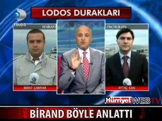 BİRAND YAŞADIĞI KORKUYU CANLI YAYINDA ANLATTI