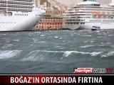 FIRTINAYA BOĞAZ'DA YAKALANAN VATANDAŞLAR O ANLARI KAYDETTİ