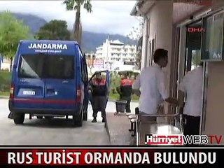 KAYBOLAN TURİST 20 SAAT SONRA ORMANDA BULUNDU