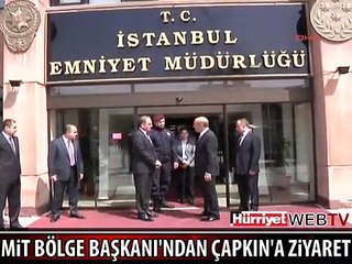 MİT BÖLGE BAŞKANI'NDAN ÇAPKIN'A ZİYARET