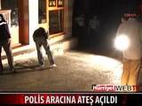 İZMİR'DE POLİS ARACINA ATEŞ AÇILDI