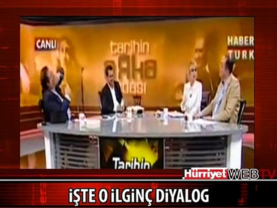 CANLI YAYINDA İLGİNÇ DİYALOG