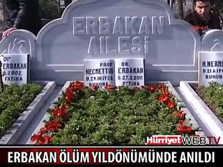 NECMETTİN ERBAKAN ÖLÜM YILDÖNÜMÜNDE ANILDI