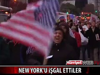 NEW YORK'U İŞGAL ETTİLER