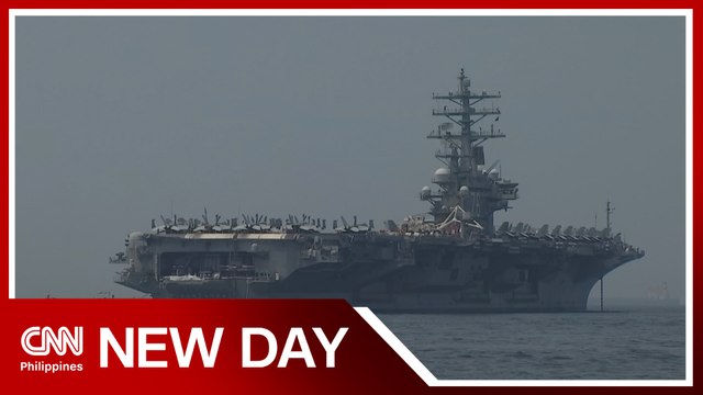 USS Ronald Reagan's return to Manila, a sign of strengthening ties | New Day