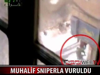 SURİYELİ SNIPER İLE BÖYLE VURDU