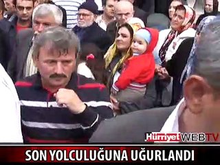 KAZAYLA KENDİNİ VURAN UZMAN ÇAVUŞUN CENAZESİ TOPRAĞA VERİLDİ