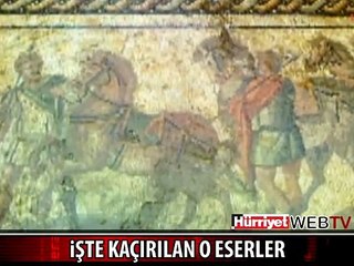 SURİYE'DEKİ ÇARPIŞMALARDA KAÇIRILAN ESERLER