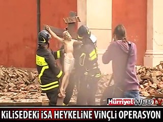 İSA HEYKELİ BÖYLE KURTARILDI