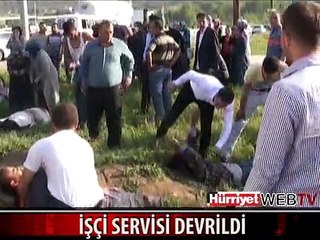 KAZA YERİNDE CAN PAZARI YAŞANDI