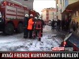 AYAĞI FRENDE KURTARILMAYI BEKLEDİ