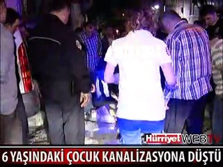 6 YAŞINDAKİ DENİZ AÇIK RÖGAR KAPAĞINDAN İÇERİ DÜŞTÜ