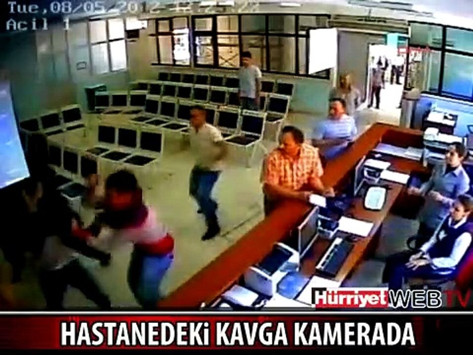 HASTANEDE DEHŞET KAMERADA