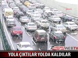 KARDA YOLA ÇIKTILAR YOLDA KALDILAR