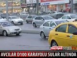 AVCILAR D100 KARAYOLU SULAR ALTINDA