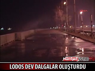 İSTANBUL'U LODOS VURDU