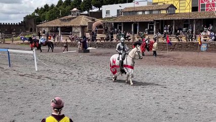 Kryal Castle jousting - The Courier - October 17, 2022