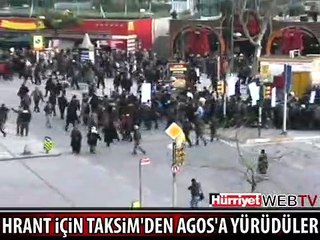 ON BİNLER HRANT İÇİN YÜRÜDÜ